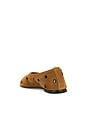 view 3 of 5 ZAPATO PLANO BALLA in Caramel Perforation
