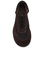 view 4 of 6 Mesh Trainer in Espresso Suede