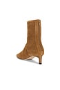 view 4 of 5 Topo Bootie in Caramel Suede