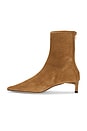 view 6 of 5 Topo Bootie in Caramel Suede