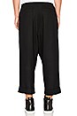 view 3 of 3 D by D Wide Baggy Pants in Black