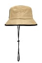 view 3 of 4 Southwest Polo Bucket Hat in Sand