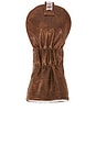 view 2 of 2 Bootstrap Shapped Driver Cover in Brown