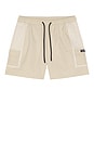 view 4 of 5 The Ripstop Cargo Short in Beige