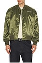 view 2 of 5 The Thunderbird Bomber Jacket in Dark Olive