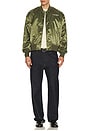 view 3 of 5 The Thunderbird Bomber Jacket in Dark Olive