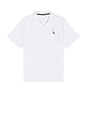 view 4 of 5 The Scorpion Icon Polo in White