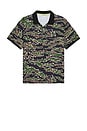 view 1 of 5 Tiger Camo Polo in Garden Green