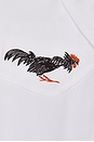 view 3 of 5 Bird Fight Polo in White