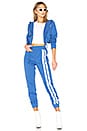 view 1 of 3 Cropped Tracksuit in Blue