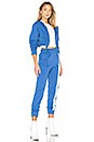 view 2 of 3 Cropped Tracksuit in Blue