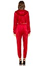 view 3 of 4 PT2 Velour Tracksuit in Red