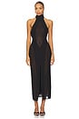 view 2 of 4 Koemi Sheer Panel Dress in Black