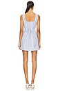 view 3 of 4 Anica Gingham Dress in Blue