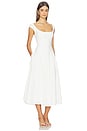 view 2 of 3 VESTIDO LEILA TWILL in Ivory