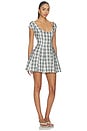 view 2 of 4 LEILA MINI ドレス in Green Plaid