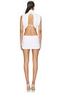 view 3 of 3 ROBE MINI SHYLA in White