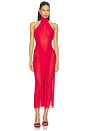 view 1 of 3 VESTIDO KOEMI SHEER PANEL  in Red Love