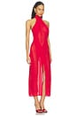 view 2 of 3 VESTIDO KOEMI SHEER PANEL  in Red Love