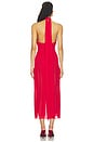 view 3 of 3 VESTIDO KOEMI SHEER PANEL  in Red Love