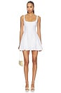 view 1 of 3 ROBE LEILA TANK MINI  in White