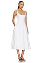 view 2 of 3 ROBE LEILA TANK  in White
