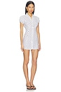 view 2 of 4 Liana Dress in White Polka Dot