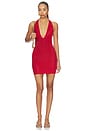view 1 of 4 ROBE HALTER MINI  in Red Love