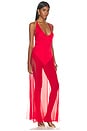 view 2 of 3 ROBE OLYMPIA MAXI  in Red Love