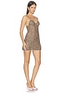 view 2 of 3 VESTIDO TANK MESH SLIP  in Mini Leopard
