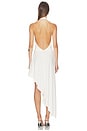 view 4 of 5 ASYMMETRICAL BUCKLE DETAIL  원피스 in Ivory