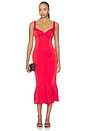 view 1 of 3 Amelie Bra Dress in Poppy