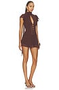 view 2 of 3 x REVOLVE X Revolve Ara Mini Dress in Espresso