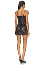 view 4 of 4 Grace Cowl Neck Mini Dress in Black