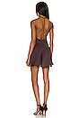 view 3 of 3 Cowl Slip Dress in Brown