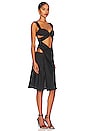 view 2 of 4 Twist Cut Out Mini Dress in Black