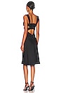 view 4 of 4 Twist Cut Out Mini Dress in Black