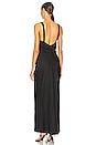 view 3 of 3 Wrapped Maxi Dress in Black