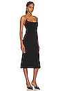 view 3 of 3 Slinky Midi Dress in Black