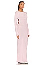 view 3 of 5 X Frankies Bikinis Hayes Crochet Dress in Slipper Pink
