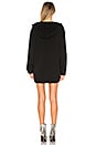 view 3 of 3 Pullover Zip Dress in Black