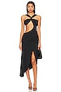 view 1 of 3 Surya Cut Out Dress in Black