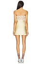 view 3 of 4 Nova Slip Mini Dress in Honey Butter