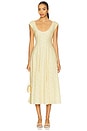 view 1 of 4 Leila Dress in Honey Butter Print