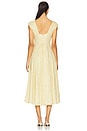 view 3 of 4 Leila Dress in Honey Butter Print