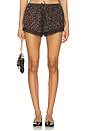 view 1 of 6 x REVOLVE Satin Printed Short in Leopard Ombre