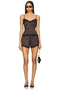 view 5 of 6 x REVOLVE Satin Printed Short in Leopard Ombre