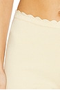view 6 of 6 Scallop Short in Ivory