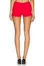 view 4 of 6 Scallop Short in Red Love