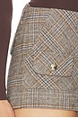 view 6 of 6 Patch Pocket Tartan Short in Green Multi